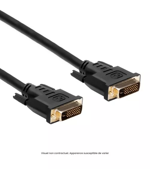 Câble DVI 1,8m (pour moniteur)